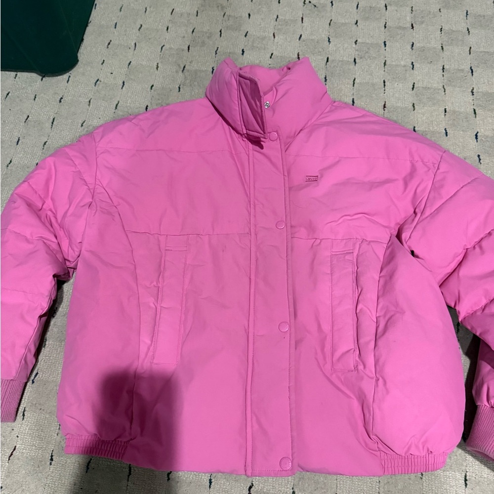 Pink Puffer Jacket